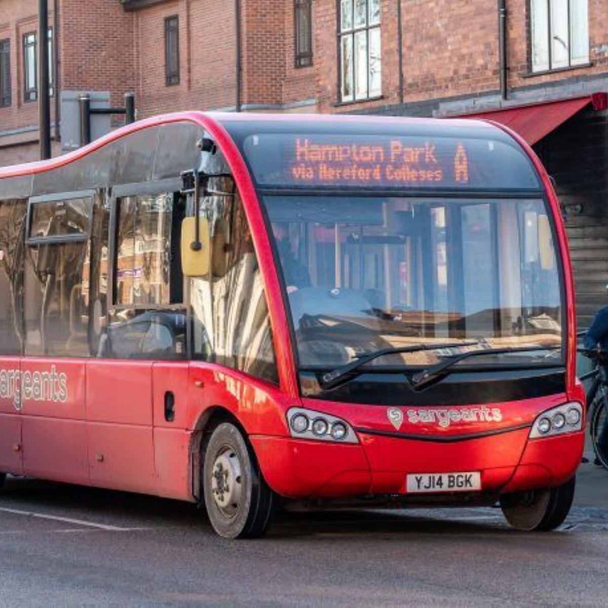 St Mary's RC High School Buses in Herefordshire Article by Jago