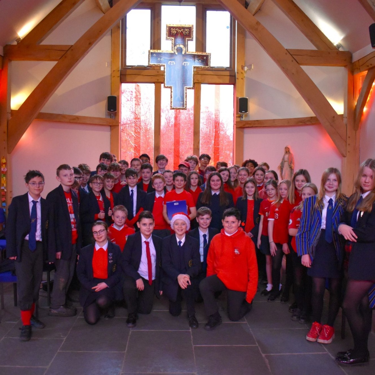 St Mary's RC High School - Red Wednesday